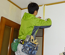 壁の修繕